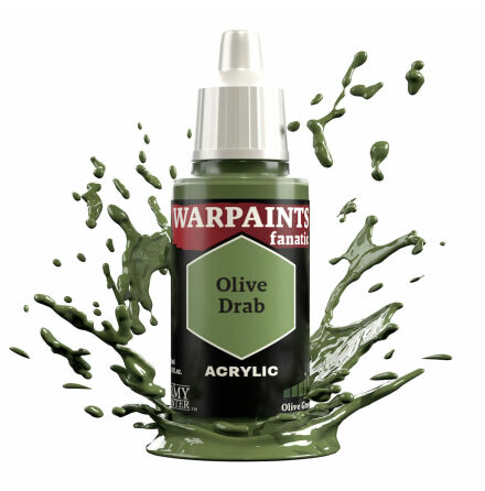 Warpaints Fanatic: Olive Drab (6-pack) (rel. 20/4, frboka senast 21/3)