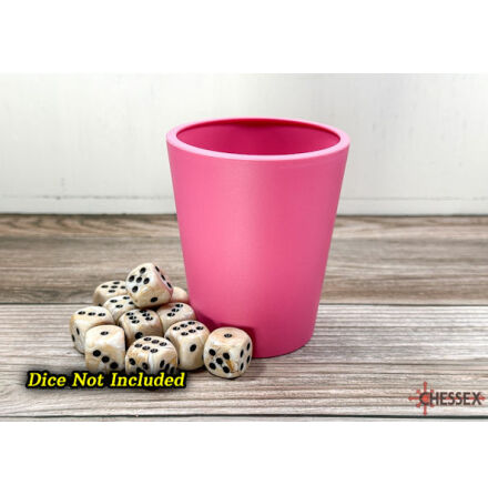 Flexible Dice Cup Pink