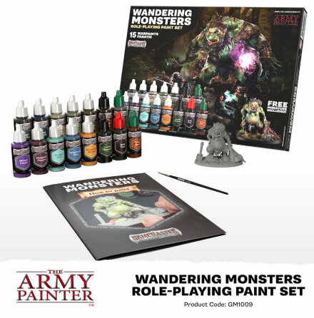 GAMEMASTER: Wandering Monster Paint Set (Release 2024-10-19)