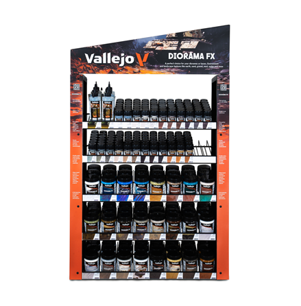 Vallejo Display Diorama FX, 210pcs (OBS! KONTAKTA OSS FR AKTUELLT PRIS!)