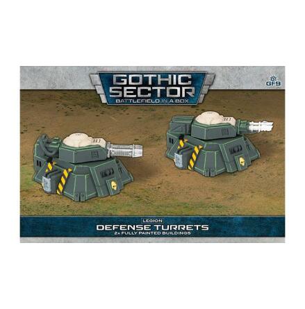 BIAB GOTHIC SECTOR: Legion Defense Turrets (25-30 mm scale)