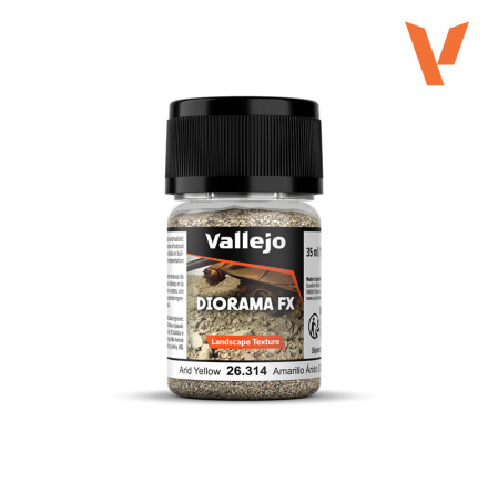 Vallejo Diorama FX Arid yellow 0,5-2mm, 35ml