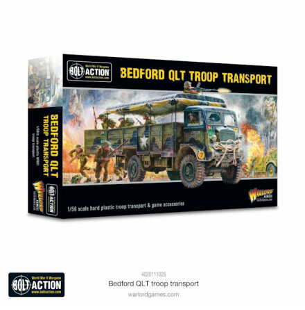 Bedford QLT troop transport (plastic)