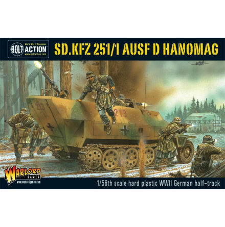 Sd.Kfz 251/1 ausf D Hanomag (plastic box set)