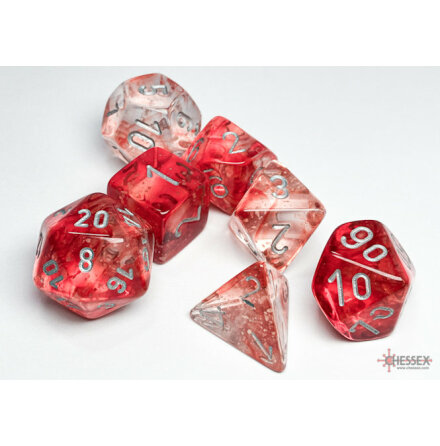 Nebula TM Red/silver Luminary 7-Die Set