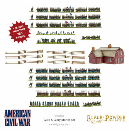 BP Epic Battles: American Civil War Guts &amp; Glory Starter Set (English)