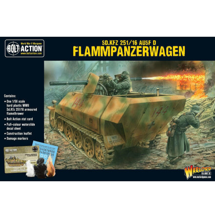 Sd.Kfz 251/16 Ausf D Flammpanzerwagen Half Track