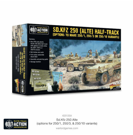 Sd.Kfz.250 (Alte) Half-Track (Options for 250/1, 250/3, 250/10)