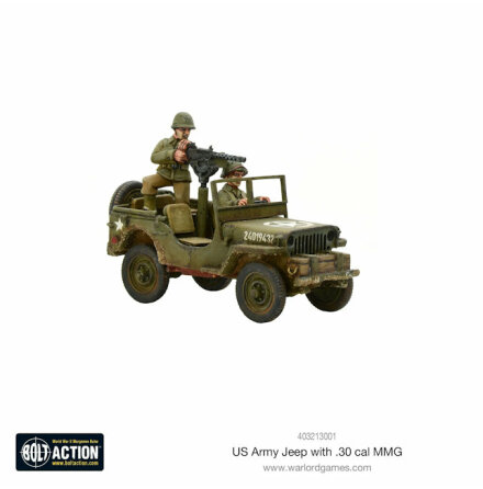 US Army Jeep with 30 Cal MMG