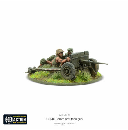 US Marine Corps M3A1 37mm Anti-Tank Gun