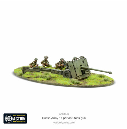 British Army 17 Pounder Anti Tank Gun