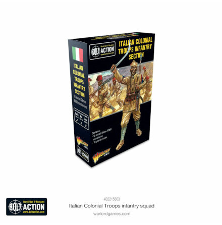 Italian Colonial Troops Infantry Squad