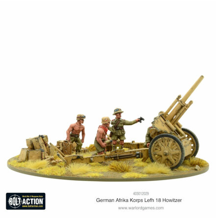 Afrika Korps LeFH 18 10.5cm Medium Artillery