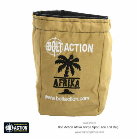 Bolt Action Afrika Korps Dice Bag