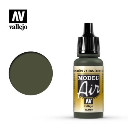 OLIVE GREEN RLM80 (VALLEJO MODEL AIR) (6-pack)