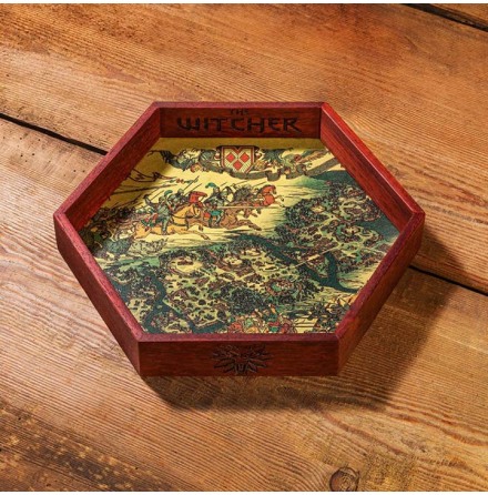 The Witcher Wooden Dice Tray