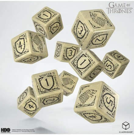 Game of Thrones: Stark 10xD6 set