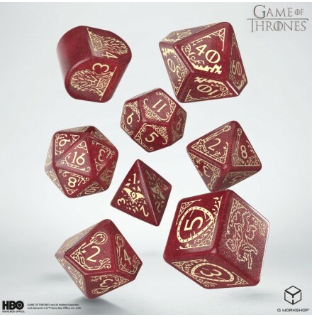 Game of Thrones: Lannister Dice Set