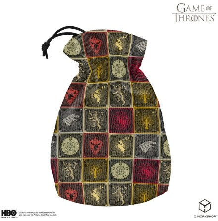 Game of Thrones: The Sigils Pattern dice pouch