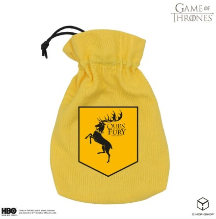 Game of Thrones: Baratheon dice pouch