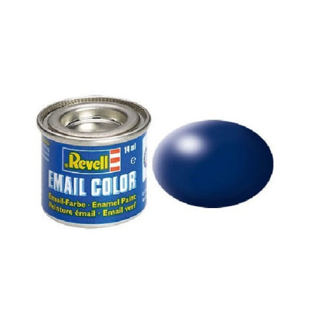 REVELL Enamel 14 ml. dark blue silk (6-pack)