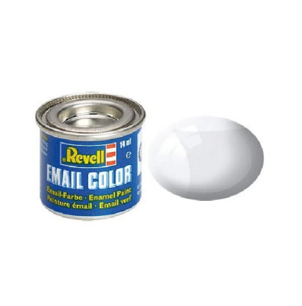 REVELL Enamel 14 ml. clear, gloss (6-pack)