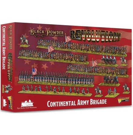 Black Powder Epic Battles: Revolution! - Continental Army Brigade (Rel 06-28)