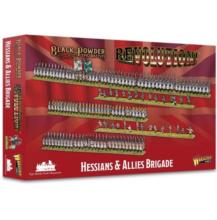 Black Powder Epic Battles: Revolution! - Hessians &amp; Allies Brigade (Rel 06-28)