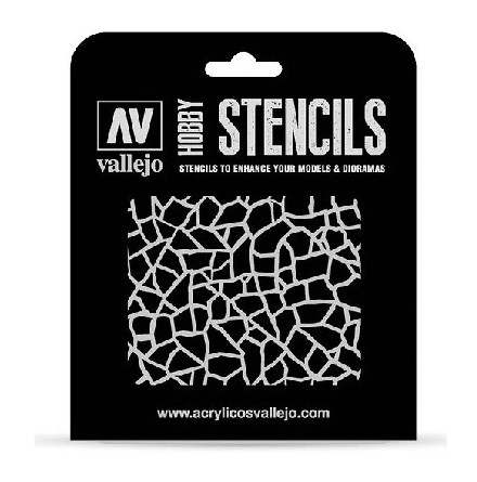 Vallejo Stencil Giraffe Camo WWII
