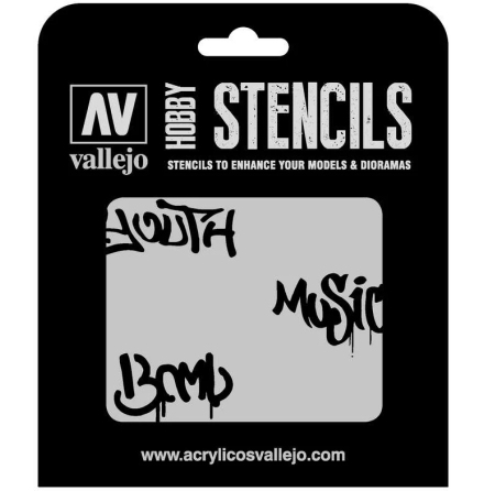 Vallejo Stencil Street Art No. 1