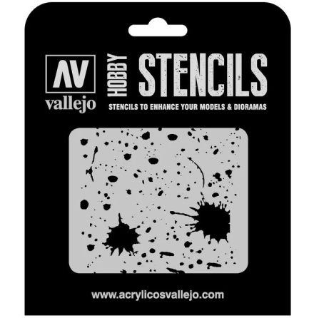 Vallejo Stencil Splash & Stains