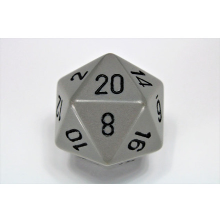 Opaque 34mm d20 Dark Grey/black