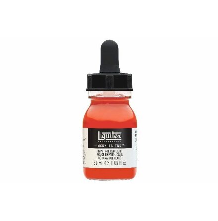 LIQUITEX ACRYLIC INK 30ML NAPHTOL RED LIGHT 294