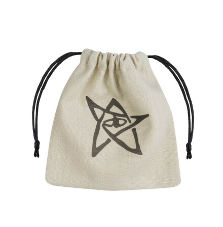 Call of Cthulhu Beige & black Dice Bag