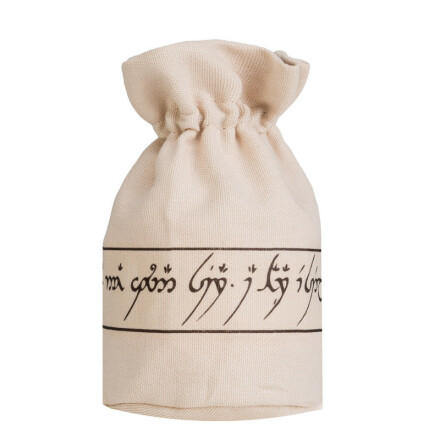 Elvish Beige & black Dice Pouch