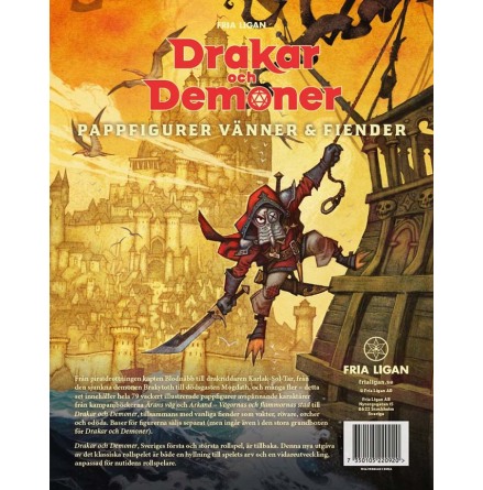 Drakar och Demoner pappfigurer V�nner &amp; fiender (Release 2026-08-17)