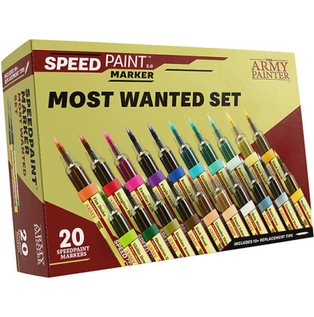 Speedpaint 2.0 Marker Most Wanted Set (Release 2026-09-19)