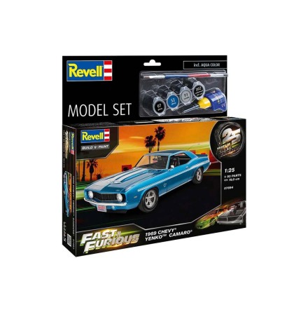 REVELL Model Set Fast & Furious 1969 Chevy Camaro Yenko