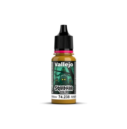 Vallejo Squidmar Color: 238 - Corpse Yellow 18 ml (6-pack)