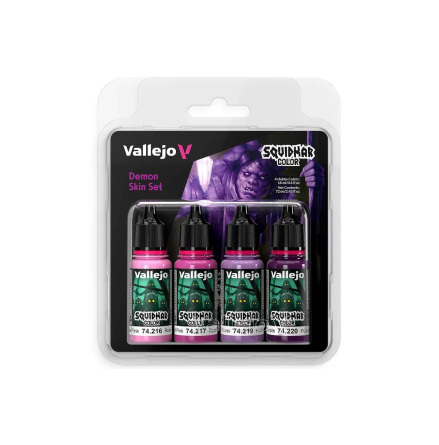 Vallejo Squidmar Color: Demon Skin set 4x18ml