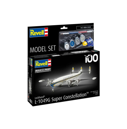 REVELL Model Set Lockheed L.1049G Super Constellation 1:144