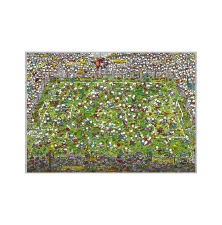 Mordillo: Crazy World Cup (4000 pieces triangular box)