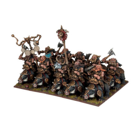 Dwarf Brock Riders Regiment (10)