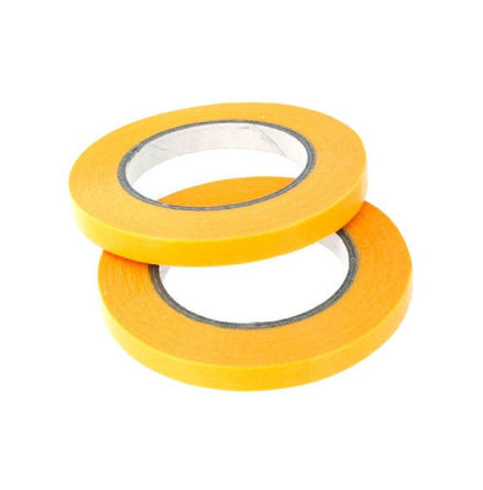 PRECISION MASKING TAPE 6MMX18M - TWIN PACK