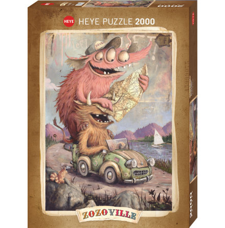 Zozoville: Road Trippin (2000 pieces)