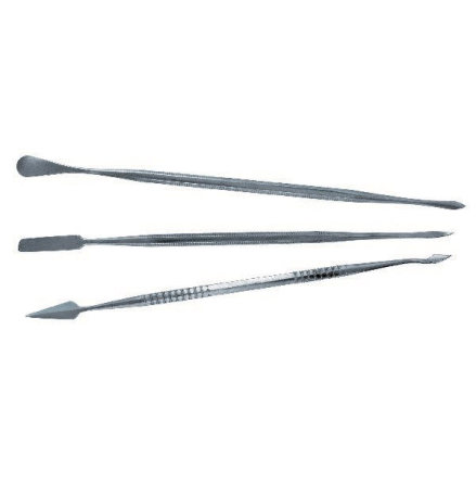 SET OF 3 Stainless Steel CARVERS
