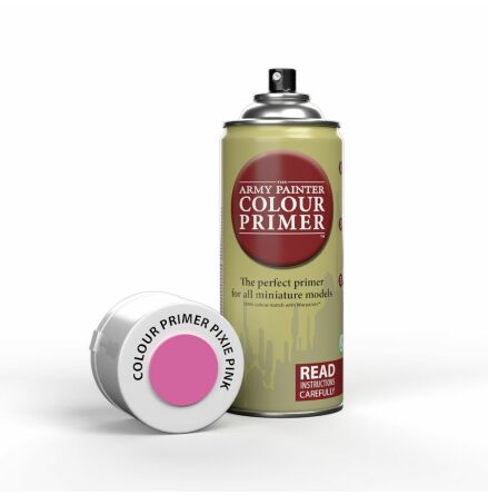 ArmyPainter Colour Primer Spray - Pixie Pink (OBS! BEGRNSAD UTGVA) Oktober