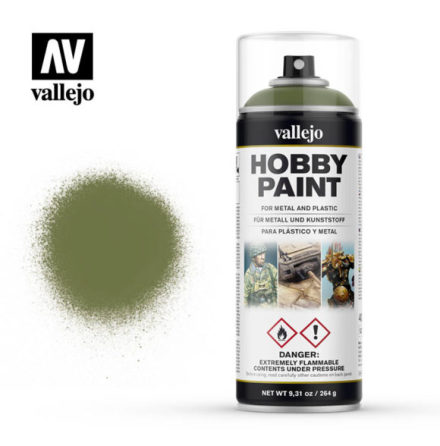 Vallejo Hobby Paint Spray: Goblin Green (400 ml)