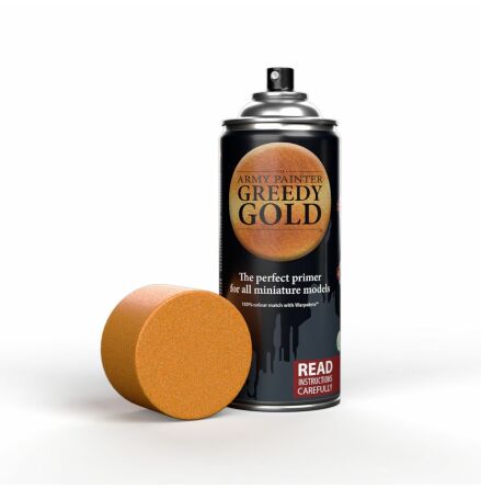 ArmyPainter Colour Primer Spray - Greedy Gold